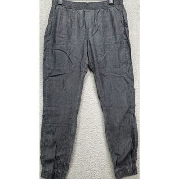 Prana Pants Womens Medium Gray‎ Jogger Lightweight Summer Pull On Ladies NEW J2 - Picture 1 of 13